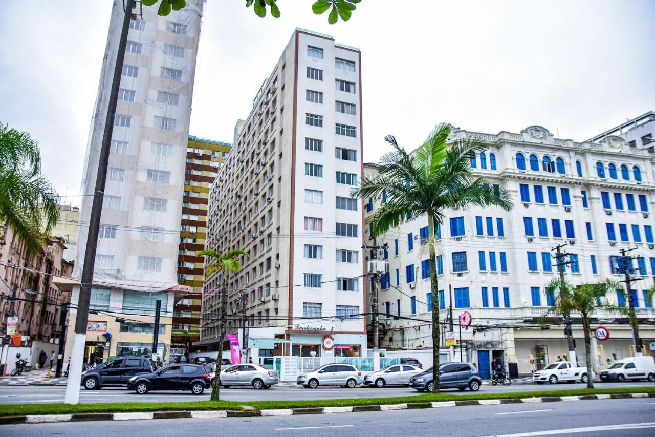 Apto Beira-Mar C Ar-Condicionado E Boa Localizacao Santos  Dış mekan fotoğraf